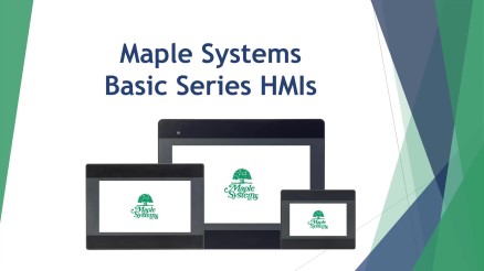 Maple Systems Basic HMI Series Overview